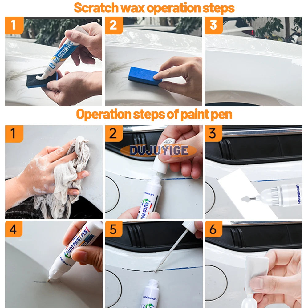 Car Paint Pen Paint Care Fixer Scratch Repair Wax Painting Scratch Remover For Mazda CX-30 CX30 DM 2019-2024 2020 2021 2022 2023