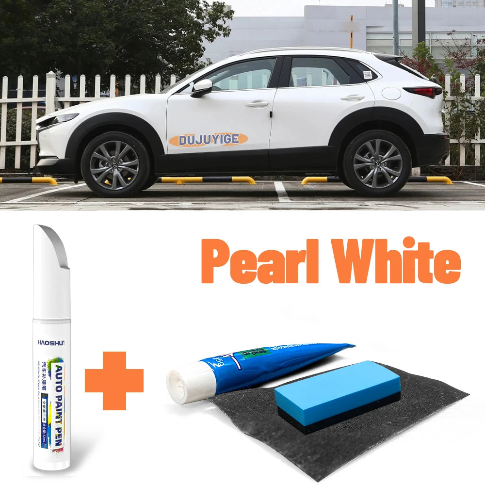 Car Paint Pen Paint Care Fixer Scratch Repair Wax Painting Scratch Remover For Mazda CX-30 CX30 DM 2019-2024 2020 2021 2022 2023