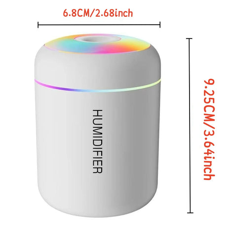 AuraMist™ Car Aroma Diffuser - Color-Changing LED Humidifier | Transform Every Drive Into a Spa Experience