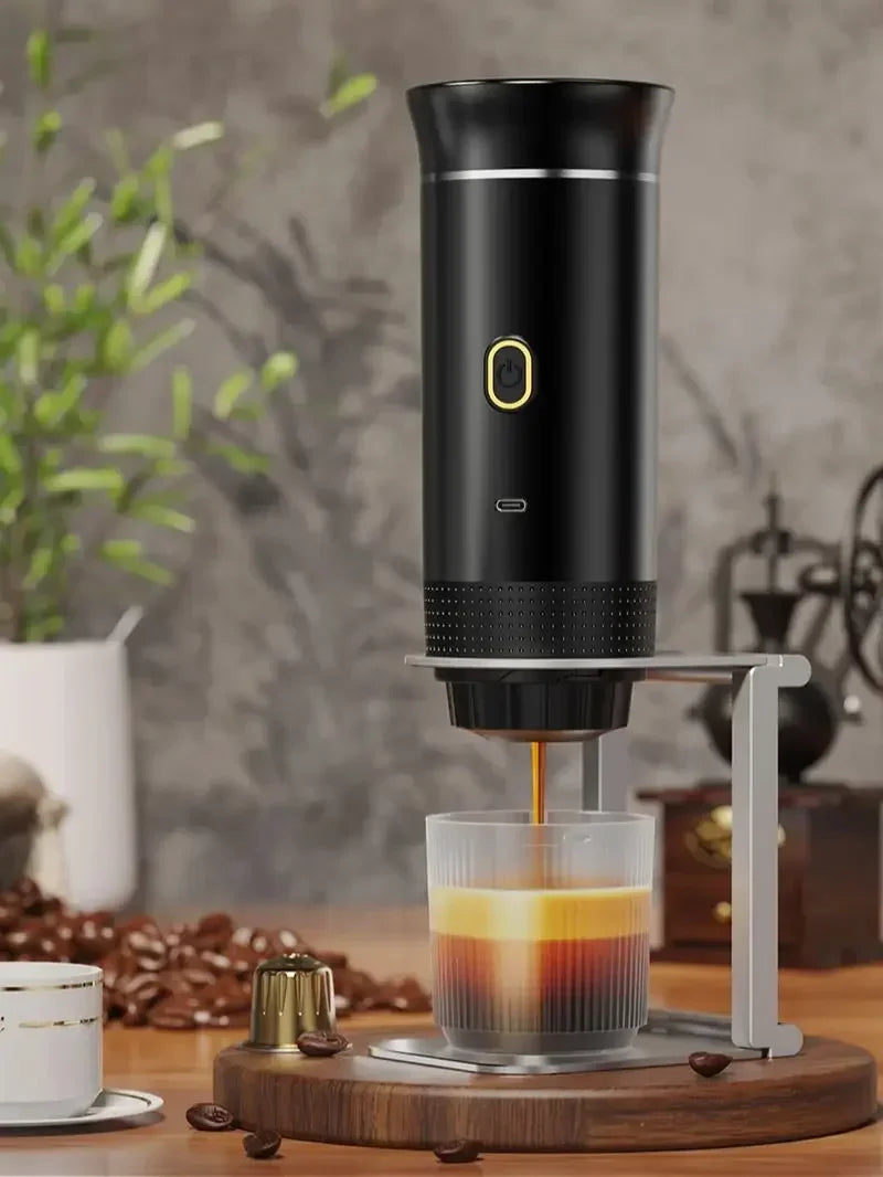BaristaGo™ Portable Car Espresso Machine - 20Bar 3-in-1 Wireless Coffee Maker | Drink Real Espresso Anywhere